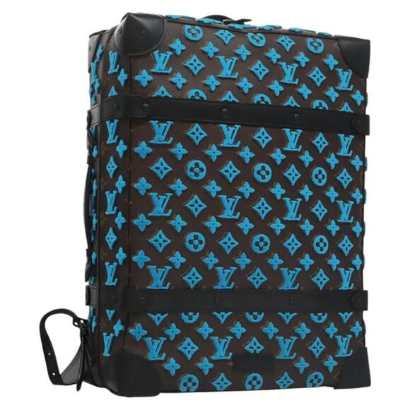 Pre Loved louis vuitton Unisex Blue Backpacks - Picture 1 of 8